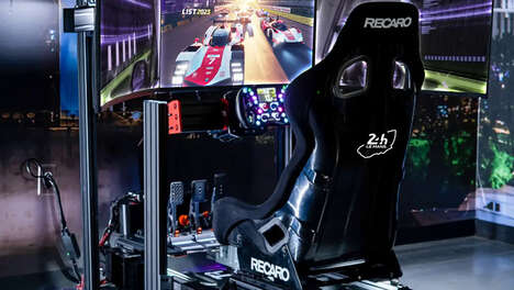 Metahaptic-Equipped Sim Chairs : recaro 1