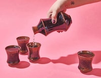 Ceramic Contemporary Sake Sets Image 3