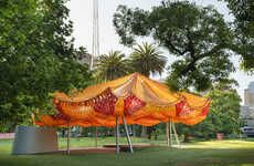 Orange Marquee Canopy Designs