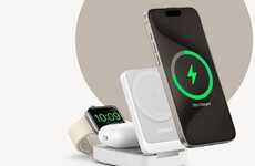 Collapsible Three-in-One Chargers