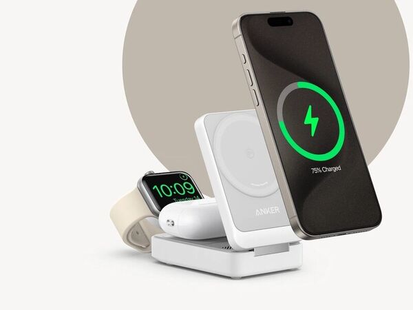 Collapsible Three-in-One Chargers