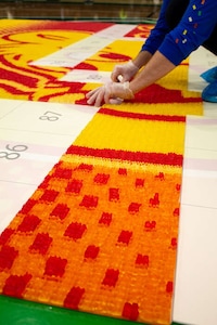 Record-Breaking Gummy Mosaics Image 2
