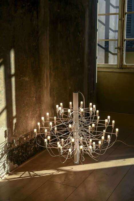 Matte White Dynamic Chandeliers