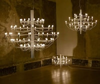 Matte White Dynamic Chandeliers Image 2