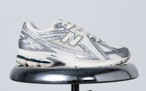 00s-Inspired Metallic Sneaker Series