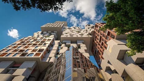 Staggered Cubic Skyscrapers