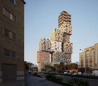 Staggered Cubic Skyscrapers Image 3