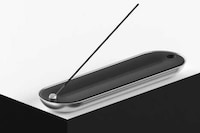 Sleek Metallic Incense Holders