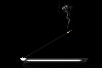 Sleek Metallic Incense Holders Image 3