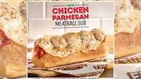 Savory Chicken Meatball Sandwiches