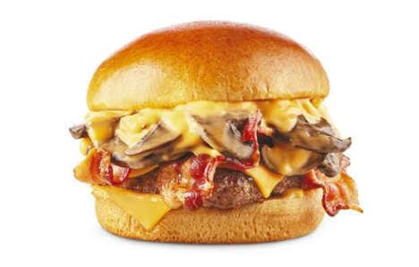 Returning Bacon Mushroom Melts