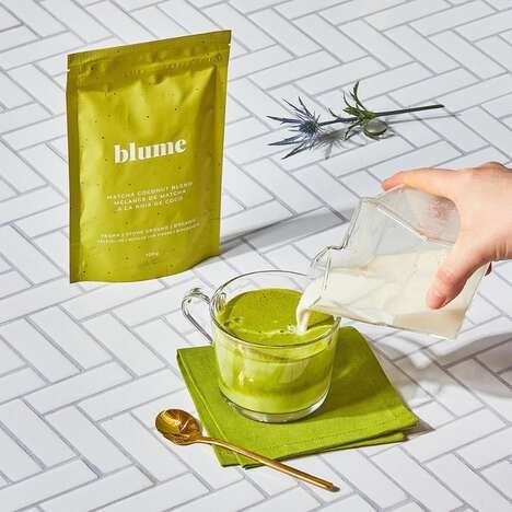 Delicious Matcha-Powered Latte Blends