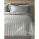 Versatile Grey-Striped Bedding Image 2