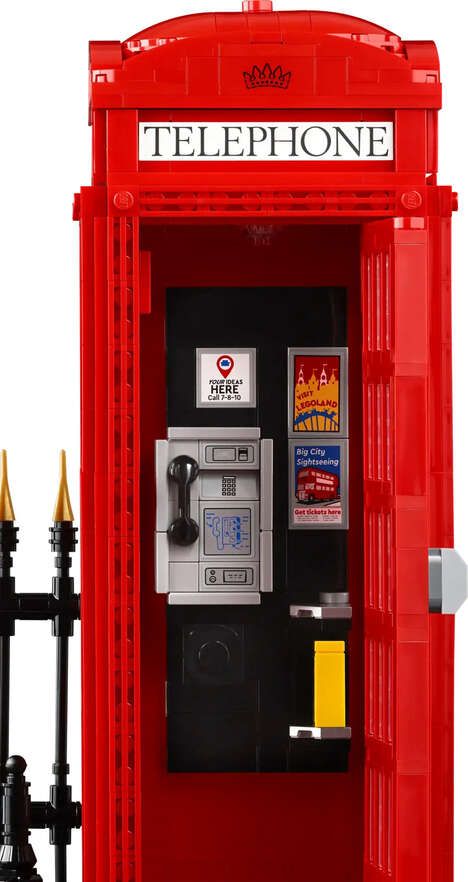 Phone Box-Inspired Building Sets