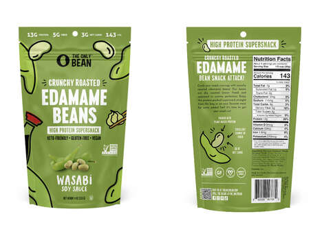 Spicy Edamame Bean Snacks