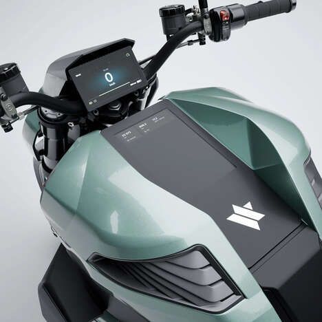 AI-Powered Fully Electric Motorcycles