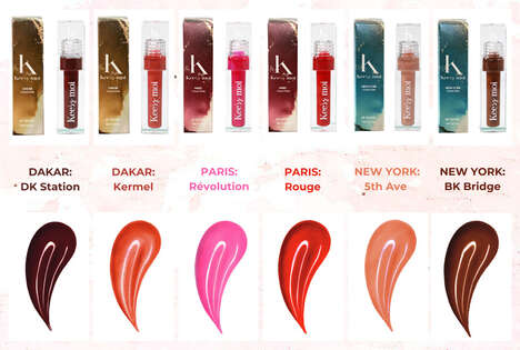 City-Inspired Bold Lip Glosses