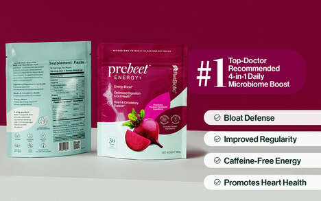 Caffeine-Free Microbiome Supplements
