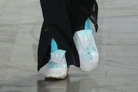Flappy-Tongue Collaborative Footwear