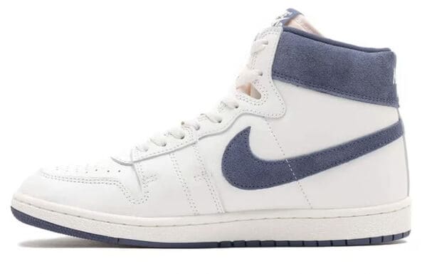 Muted Blue Hi-Cut Sneakers