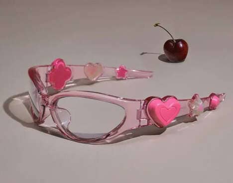 Whimsical Jelly-Style Eyewear