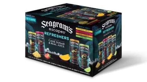 Tropically-Flavored Canned Cocktails