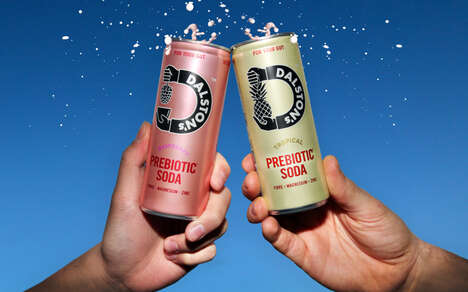 Mineral-Enhanced Prebiotic Sodas