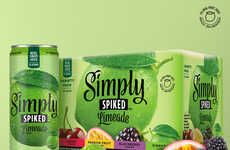 Alcohol-Infused Limeade Beverages