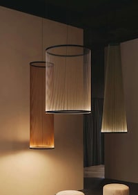 Glowing Tubular Light Fixtures Image 4