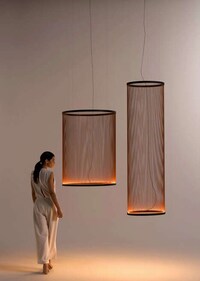 Glowing Tubular Light Fixtures Image 6