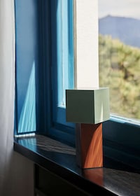 Compact Geometric Portable Lamps