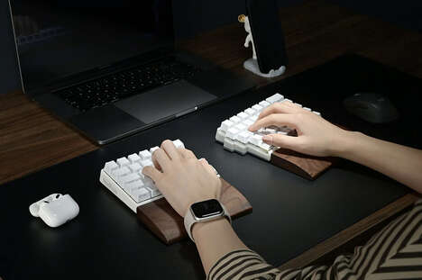 Split-Structural Mechanical Keyboards