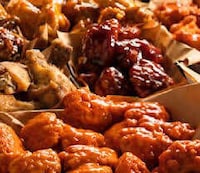 Bourbon-Sauced Chicken Wings