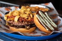 Corn Chip-Topped Burgers Image 1