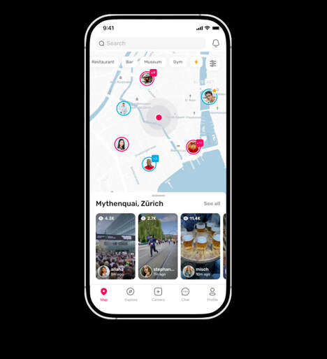 Real-Time Social Maps