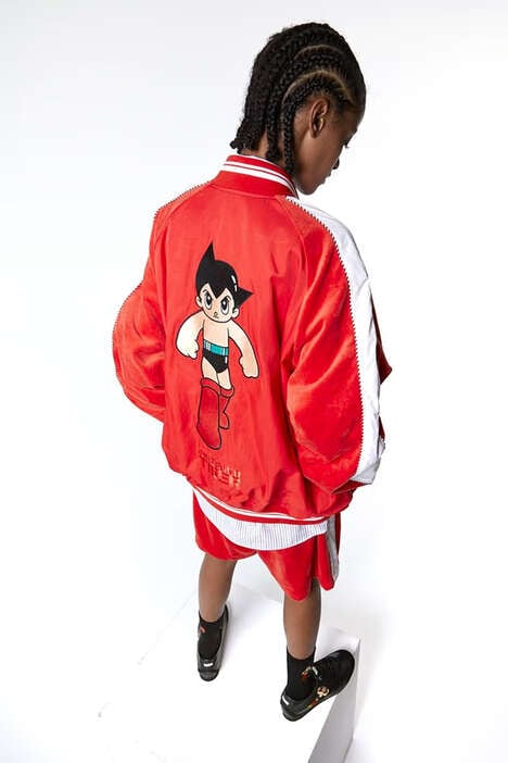 Anime-Inspired Retro Apparel