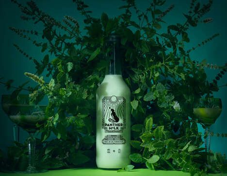 Vegan Mint Cream Liqueurs