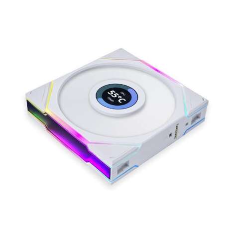 LCD-Equipped Cooling Fans
