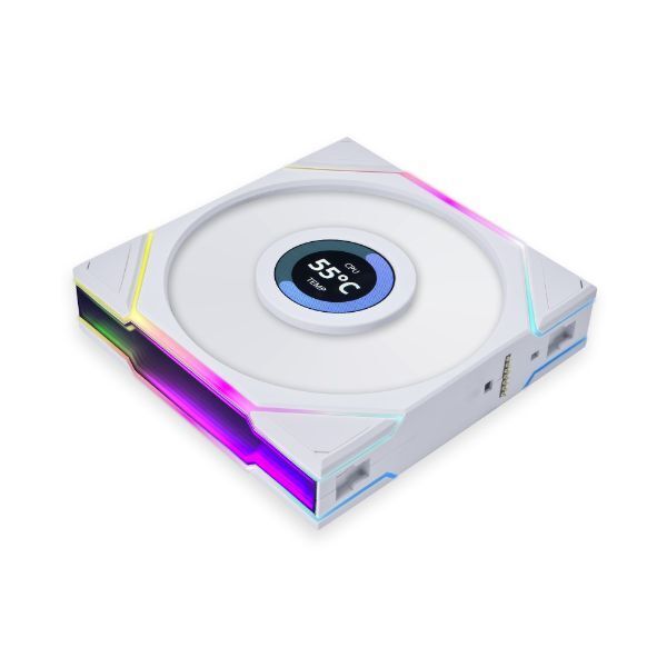 LCD-Equipped Cooling Fans
