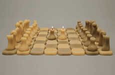 Eco-Friendly Beeswax Chess Sets