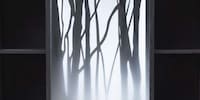 Sliding Wintery Landscape Bookshelves Image 2