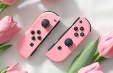 Pink Tonal Gaming Controllers