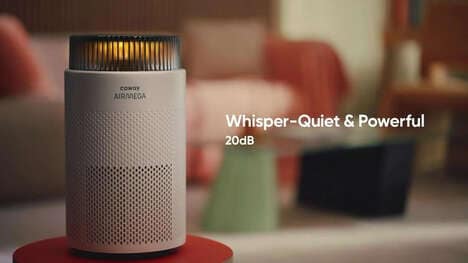 Compact Cylindrical Air Purifiers