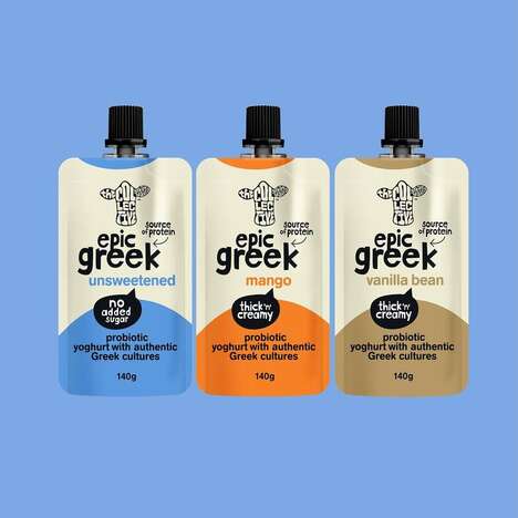 Squeezable Greek Yogurt Snacks