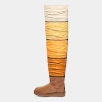 Neutral Dramatic Tall Boots Image 2