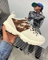 Animal Faux Fur Sneakers