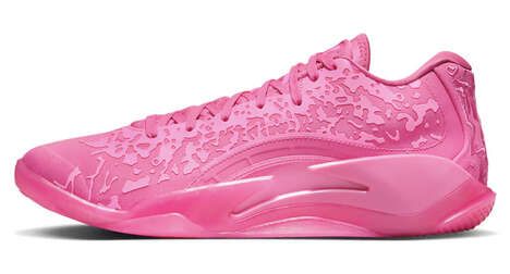 Vibrant Pink Basketball Sneakers