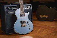 Ultra-Slick Blue Guitars Image 3