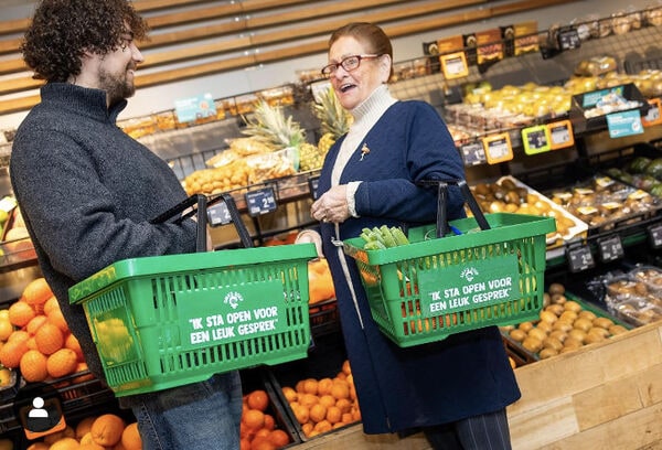 Loneliness-Combatting Grocery Shopping Experiences