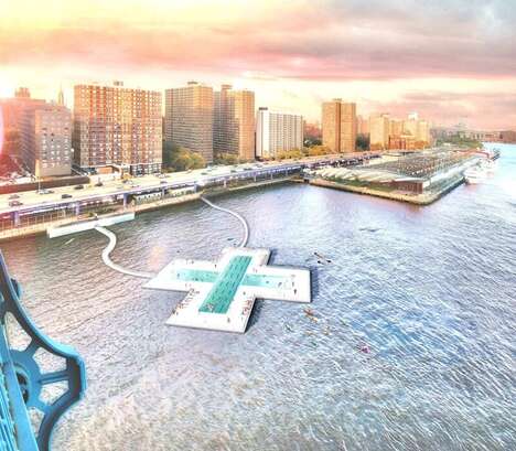 Accessible Floating Public Pools